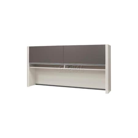Bestar Bestar Hutch for Credenza - Slate & Sandstone - Connexion Series 93510-59